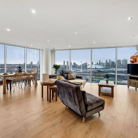 Deluxe Two Bed Apartment With River & City View Londres Exterior foto