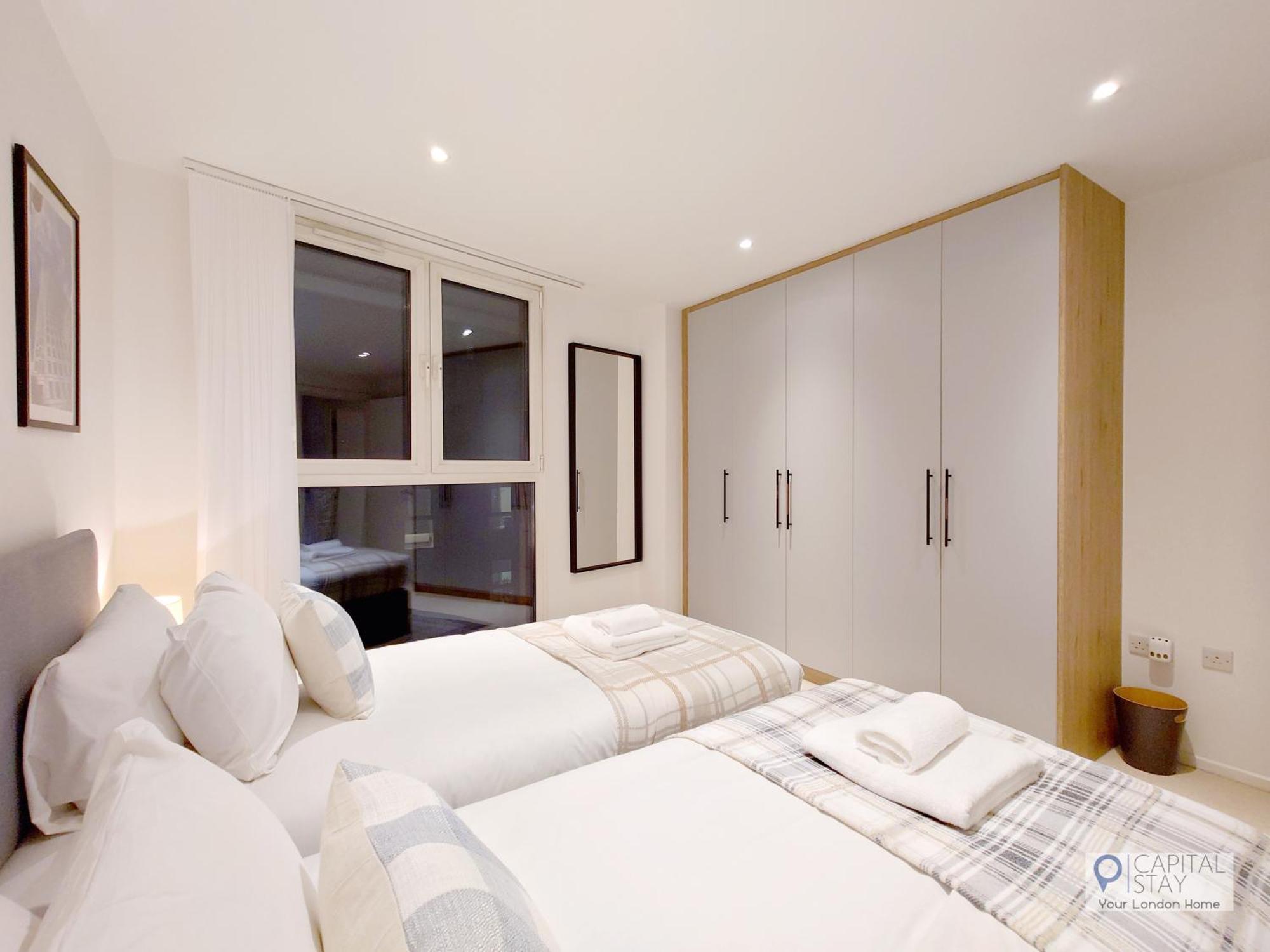 Deluxe Two Bed Apartment With River & City View Londres Exterior foto