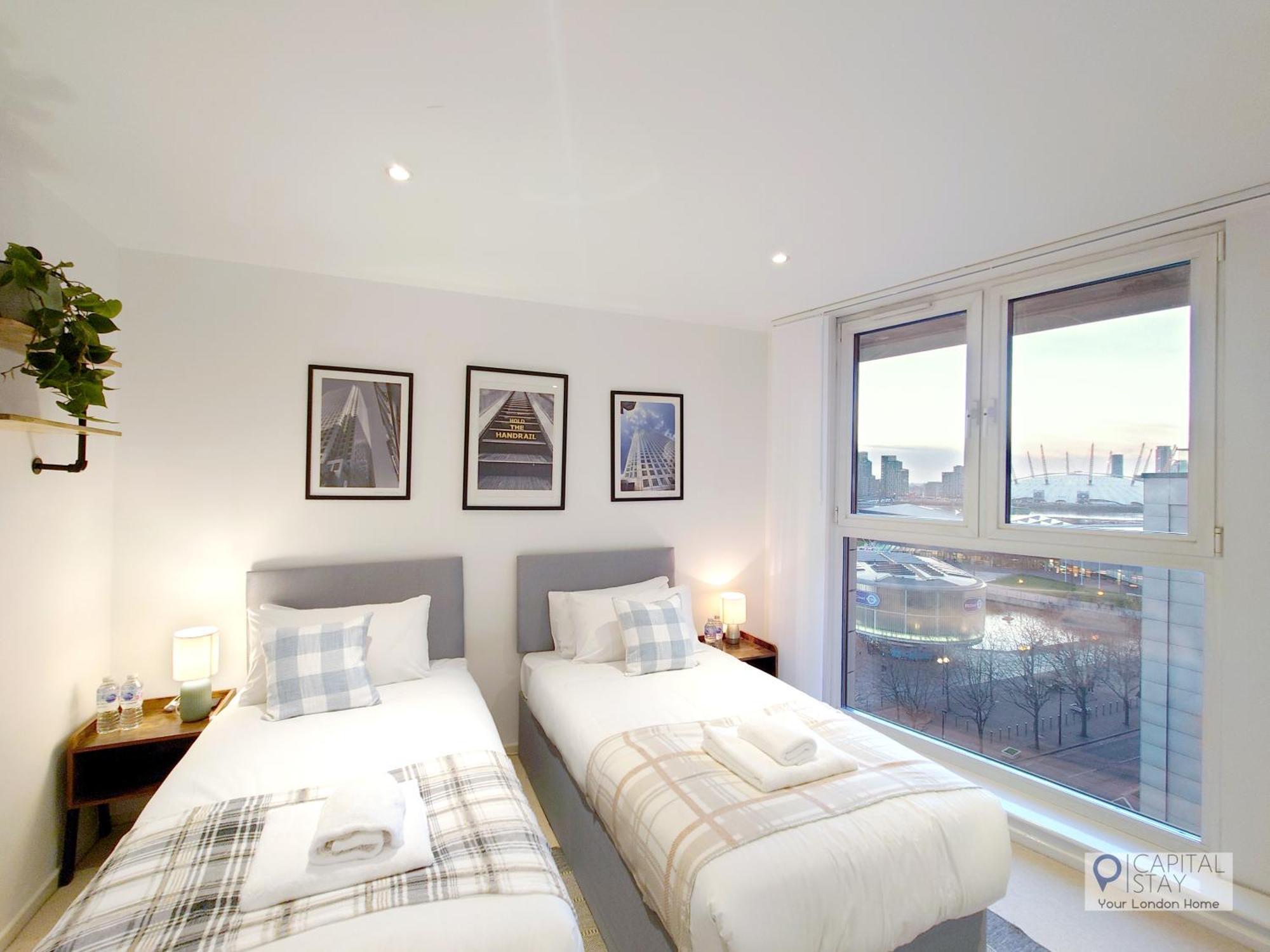 Deluxe Two Bed Apartment With River & City View Londres Exterior foto