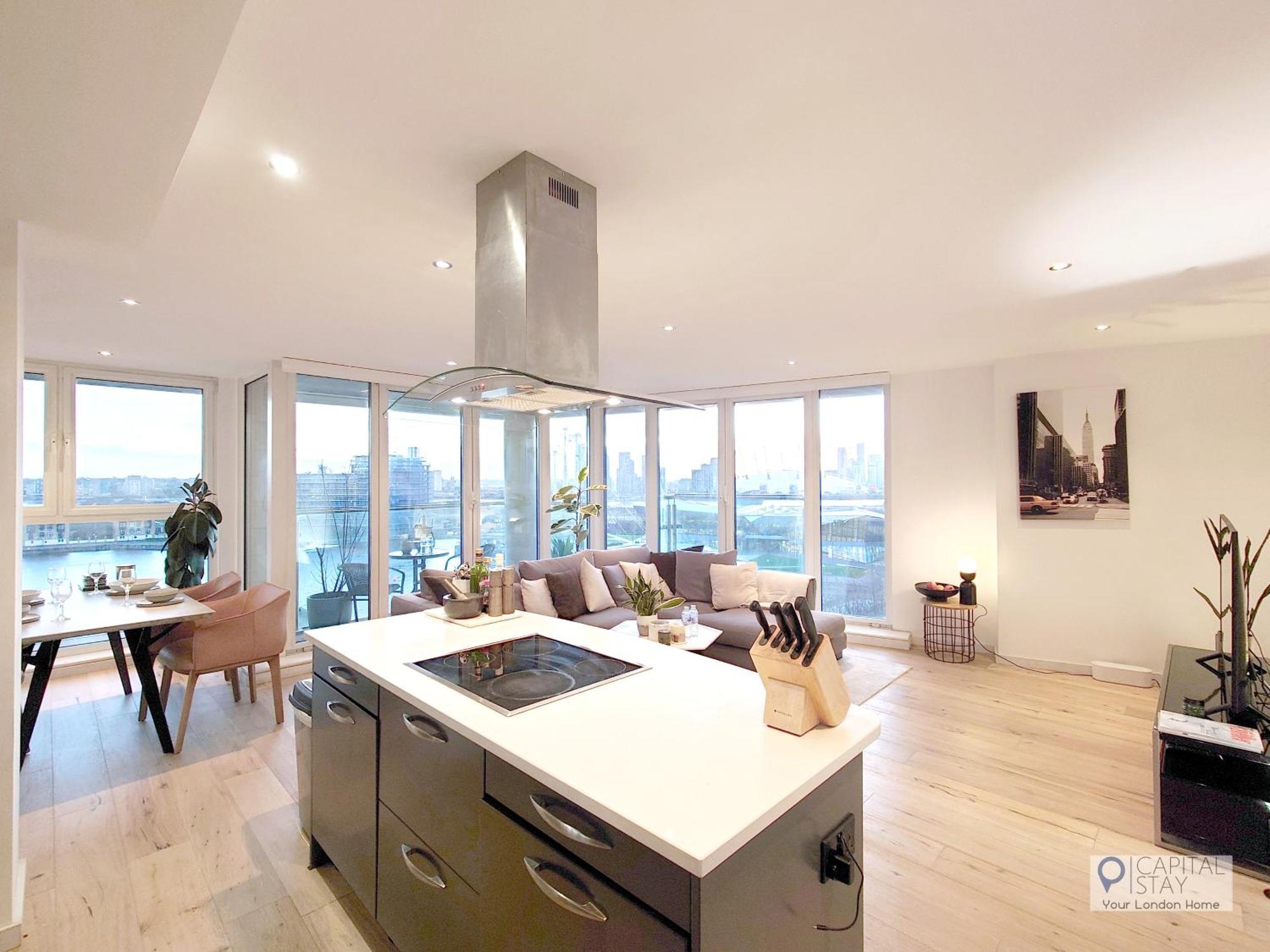 Deluxe Two Bed Apartment With River & City View Londres Exterior foto